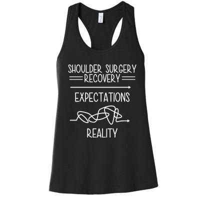 Shoulder Surgery Recovery Women's Racerback Tank