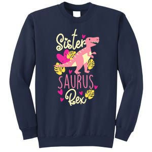 Sister Saurus Rex Dinosaur Sweatshirt