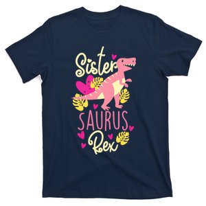 Sister Saurus Rex Dinosaur T-Shirt