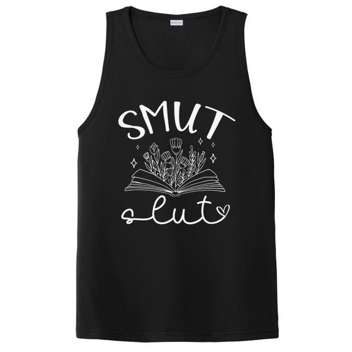 Smut Slutt Reading Smut Book Lover Bookworm Bookish Reader PosiCharge Competitor Tank