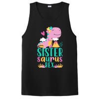 Sister Saurus Rex Dinosaur Dino Design PosiCharge Competitor Tank