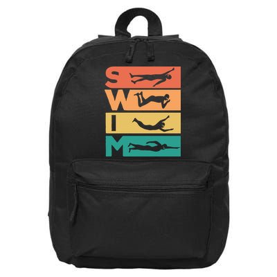 Swim Swimmers Retrol 16 in Basic Backpack