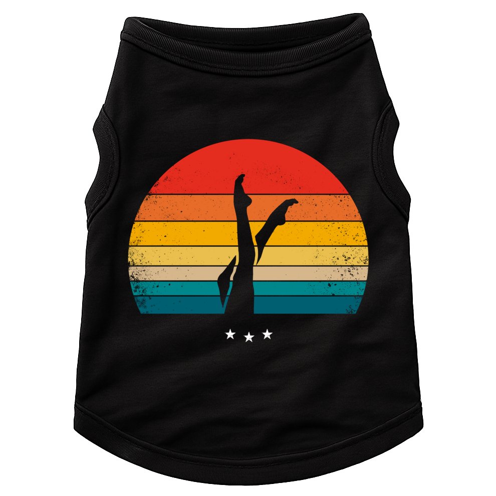 Synchronized Swimming Retro Gift Doggie Tank