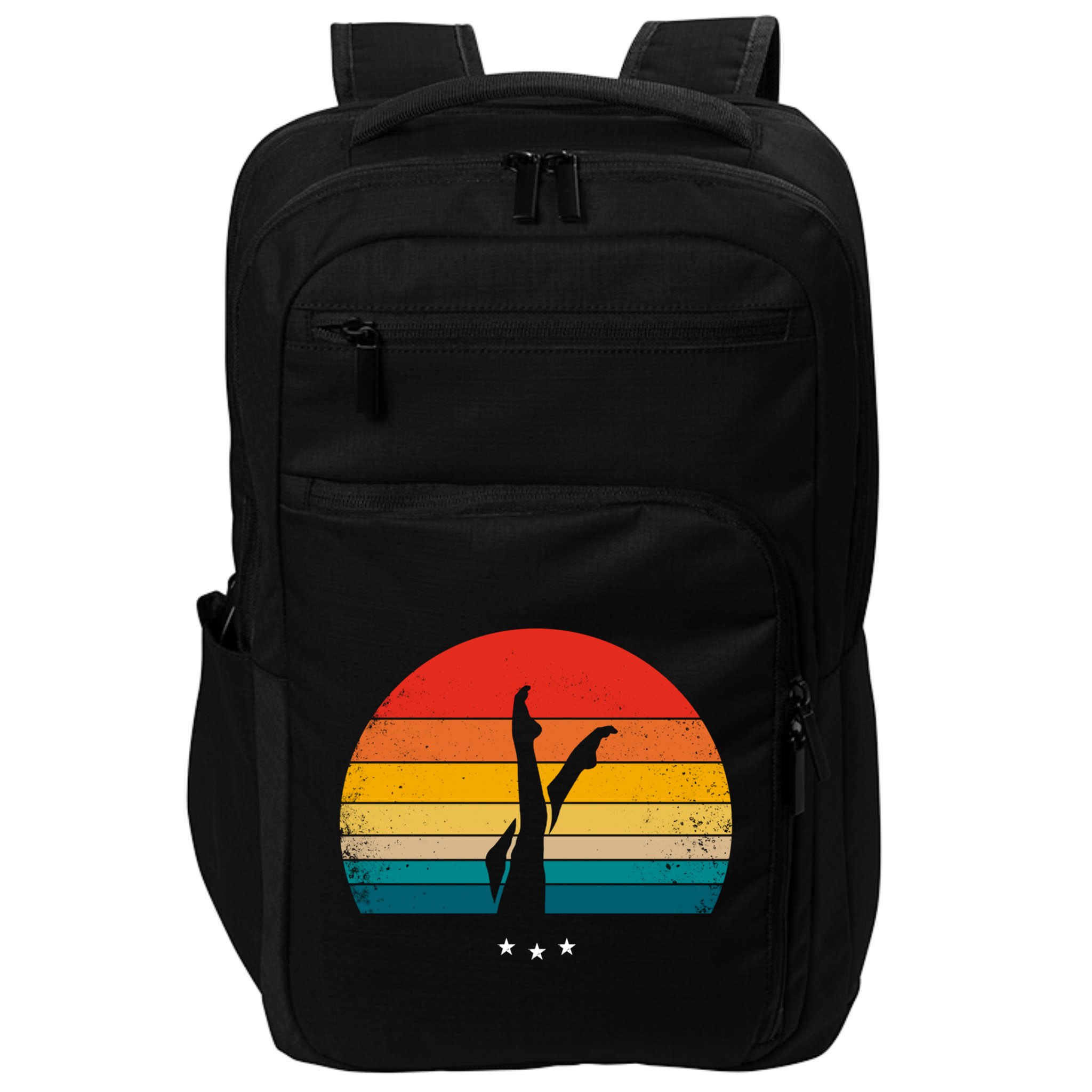 Synchronized Swimming Retro Gift Impact Tech Backpack