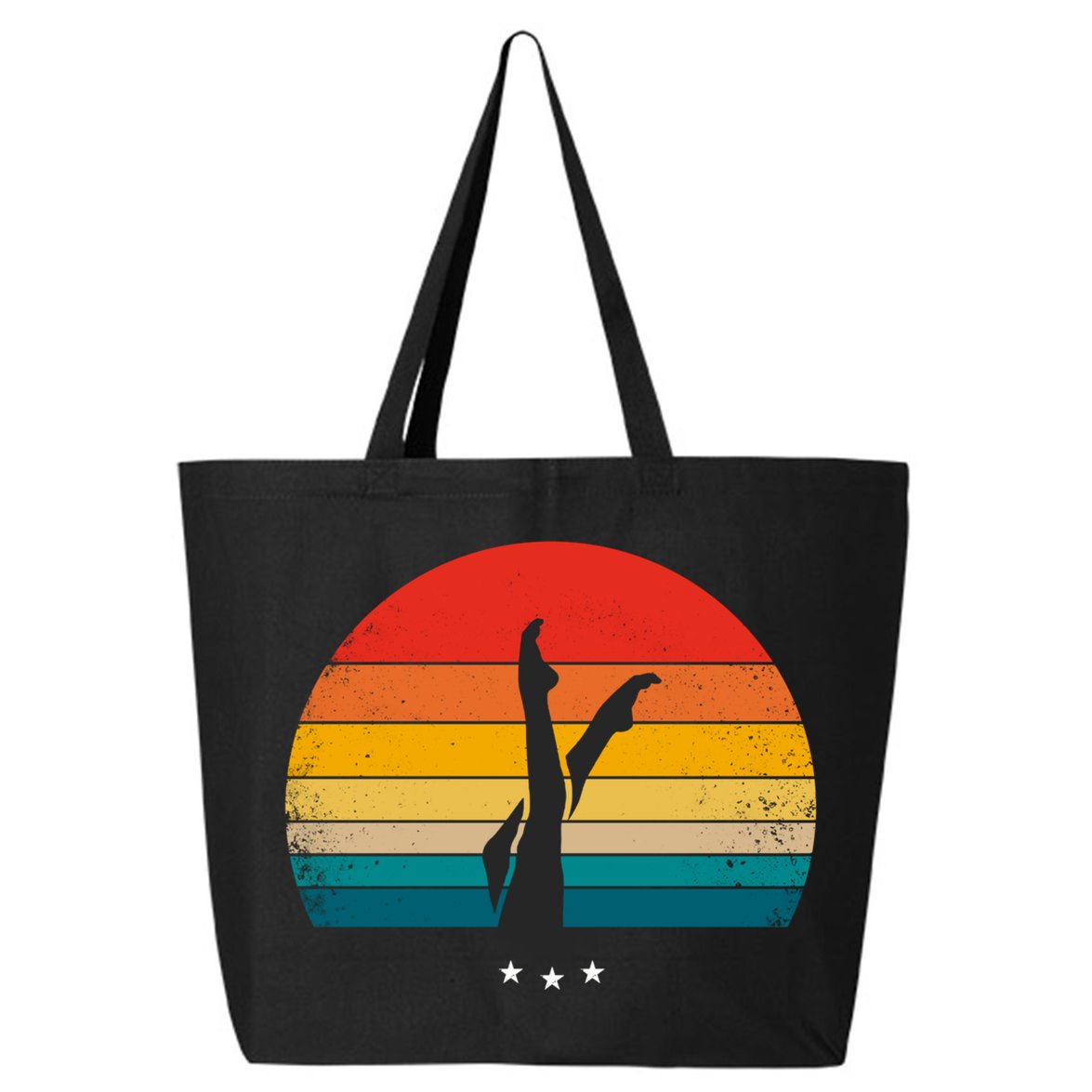 Synchronized Swimming Retro Gift 25L Jumbo Tote