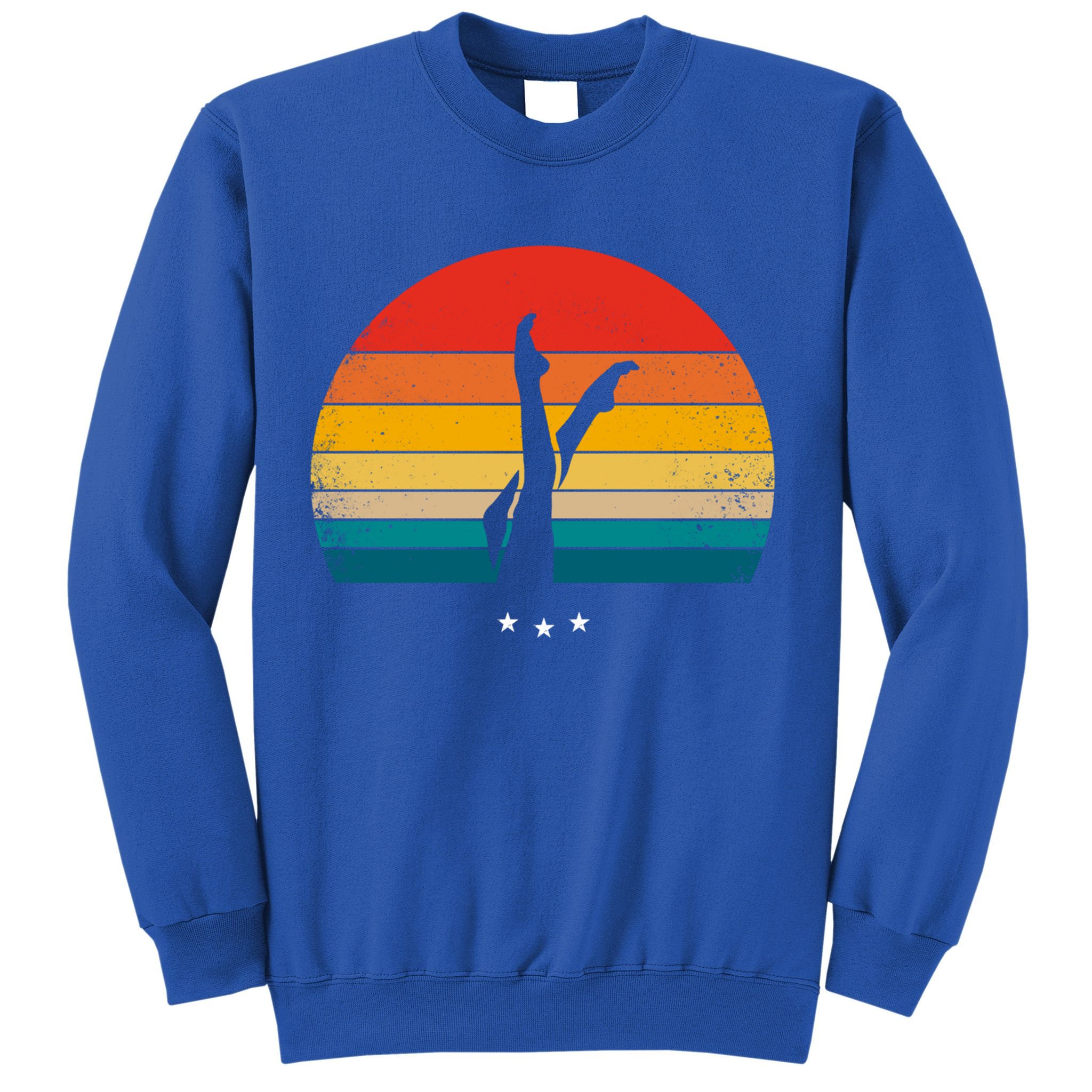Synchronized Swimming Retro Gift Sweatshirt