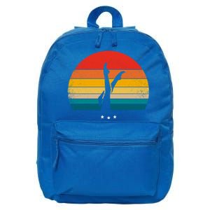 Synchronized Swimming Retro Gift 16 in Basic Backpack