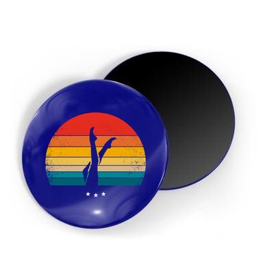 Synchronized Swimming Retro Gift Magnet