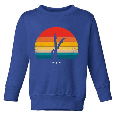 Synchronized Swimming Retro Gift Toddler Sweatshirt