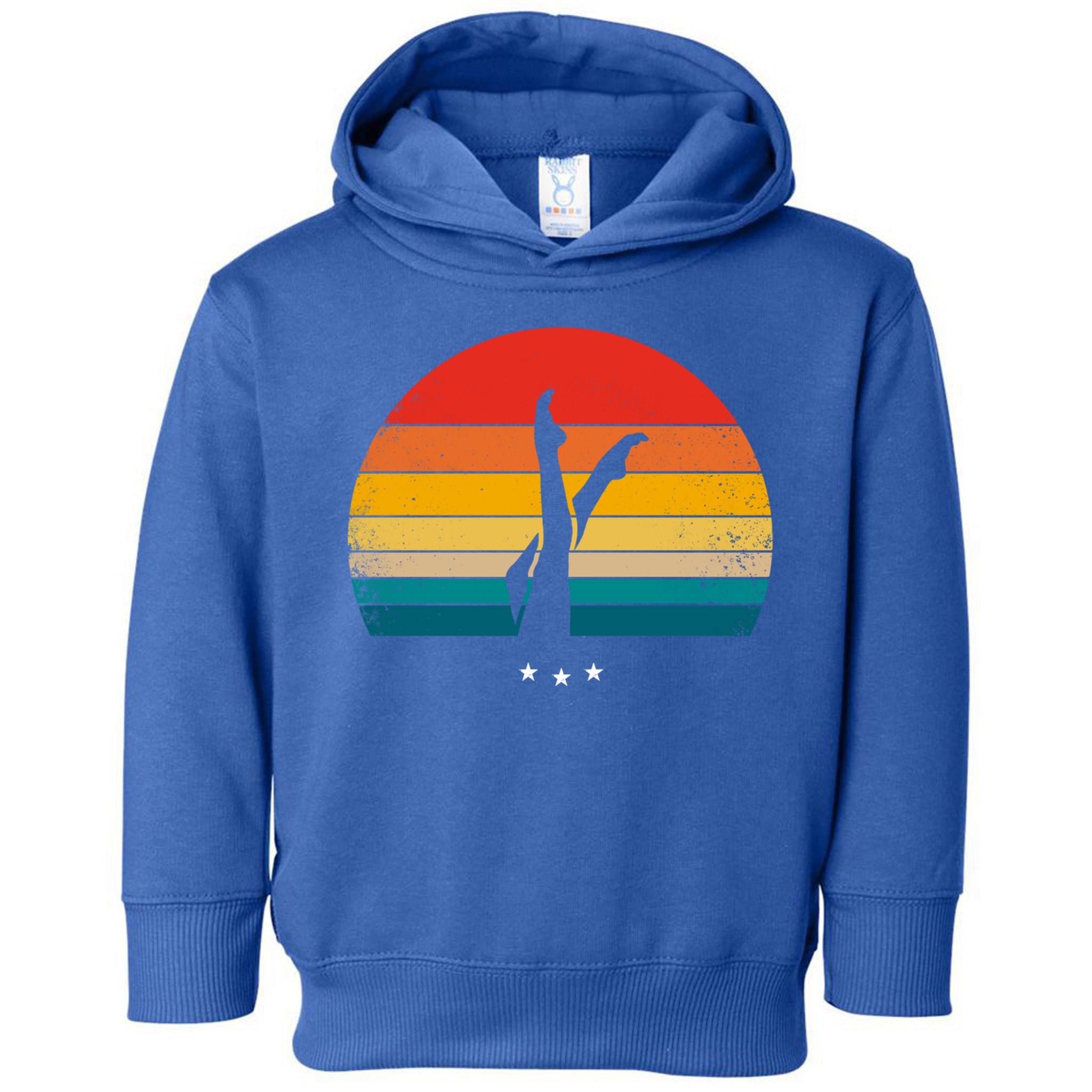 Synchronized Swimming Retro Gift Toddler Hoodie