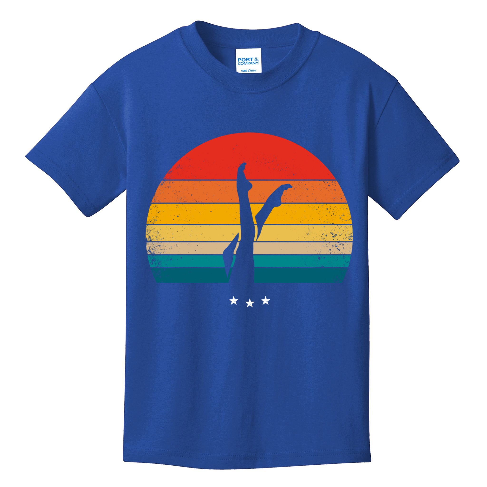 Synchronized Swimming Retro Gift Kids T-Shirt