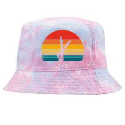 Synchronized Swimming Retro Gift Tie-Dyed Bucket Hat