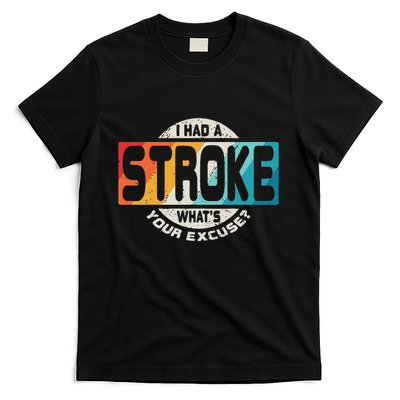 Stroke Survivor Retro Awareness Gift T-Shirt