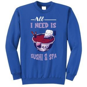 Sushi Spa Ra Bowl Japanese Foodie Asian Food Sushi Lover Gift Sweatshirt