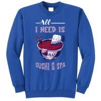 Sushi Spa Ra Bowl Japanese Foodie Asian Food Sushi Lover Gift Tall Sweatshirt