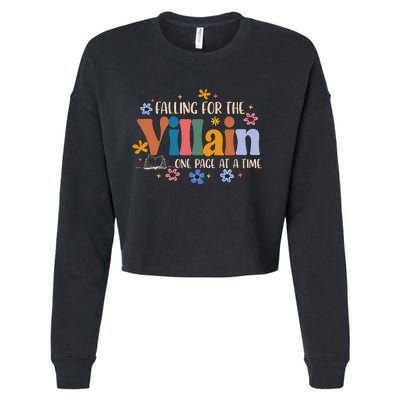 Spicy Smut Reader Falling For The Villain One Page At A Time Cropped Pullover Crew