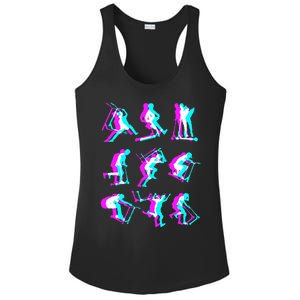 Stunt Scooter Retro Scootering Ladies PosiCharge Competitor Racerback Tank