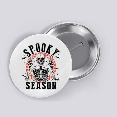 Spooky Season Retro Halloween Button