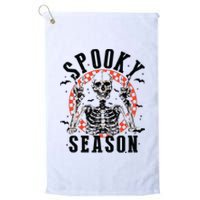 Spooky Season Retro Halloween Platinum Collection Golf Towel