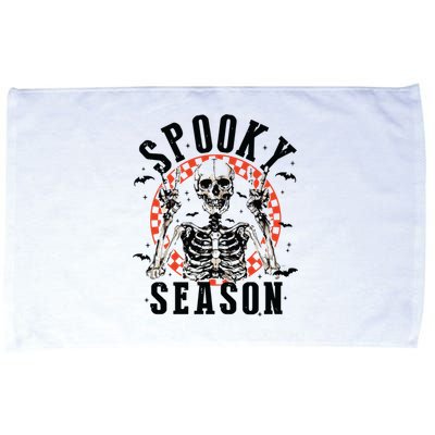 Spooky Season Retro Halloween Microfiber Hand Towel