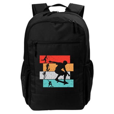 Skater Skateboarder Retro Skateboard Boy Backpack
