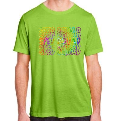 Sped Squad Rainbow Colorful Adult ChromaSoft Performance T-Shirt