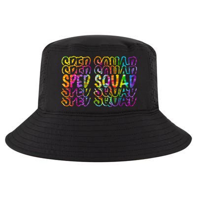 Sped Squad Rainbow Colorful Cool Comfort Performance Bucket Hat