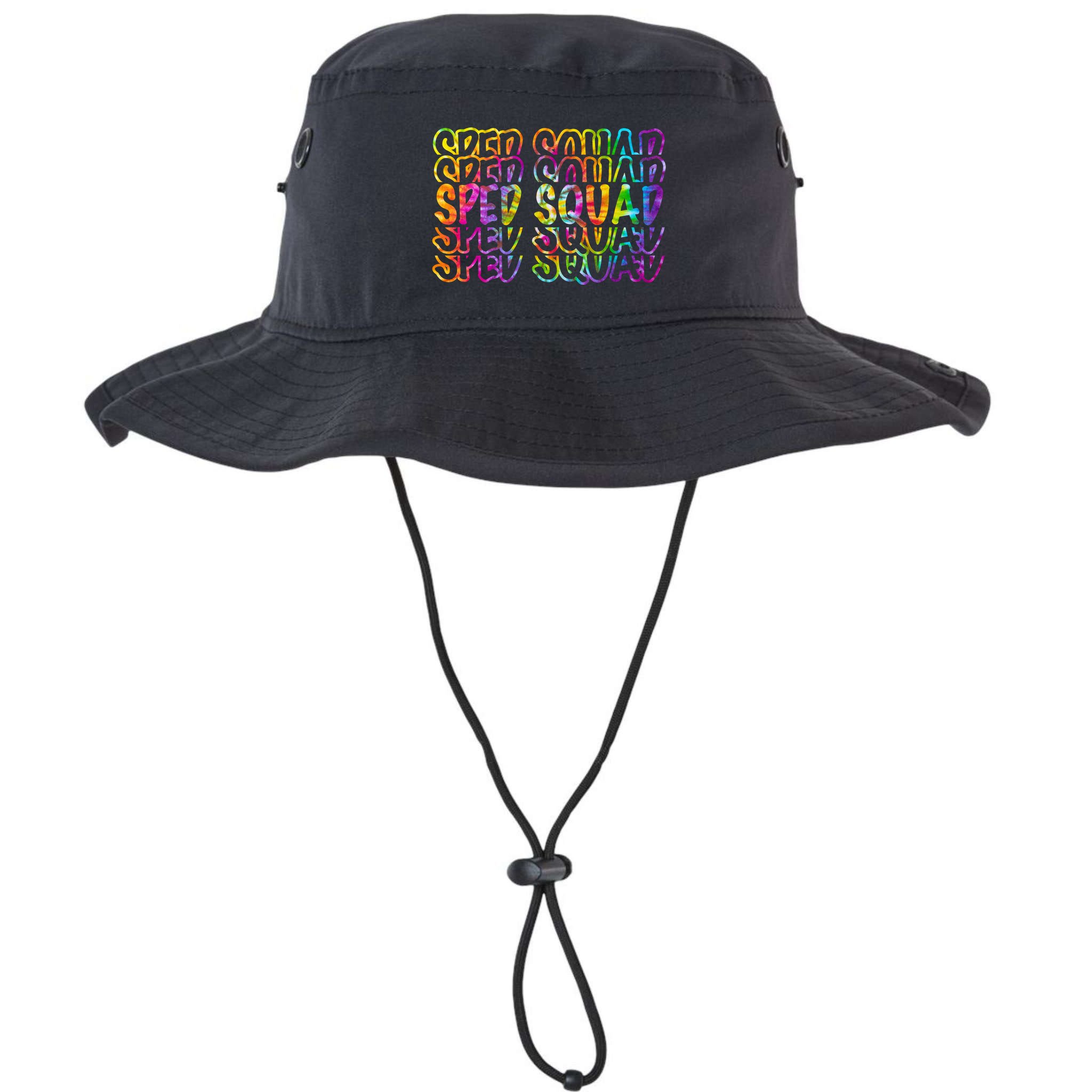 Sped Squad Rainbow Colorful Bucket Hat
