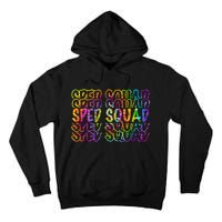 Sped Squad Rainbow Colorful Tall Hoodie