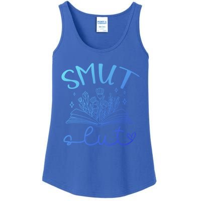 Smut Slutt Reading Smut Book Lover Bookworm Bookish Reader Gift Ladies Essential Tank