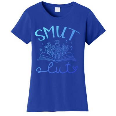 Smut Slutt Reading Smut Book Lover Bookworm Bookish Reader Gift Women's T-Shirt