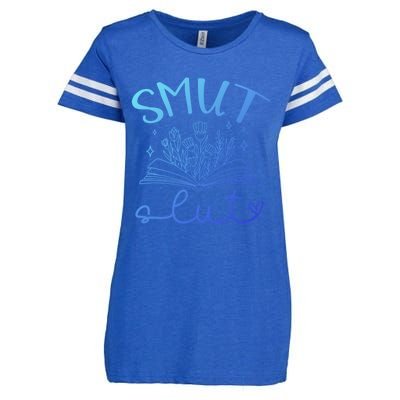 Smut Slutt Reading Smut Book Lover Bookworm Bookish Reader Gift Enza Ladies Jersey Football T-Shirt