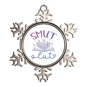 Smut Slutt Reading Smut Book Lover Bookworm Bookish Reader Gift Metallic Star Ornament