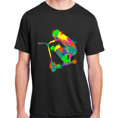 Stunt Scooter Rider Adult ChromaSoft Performance T-Shirt