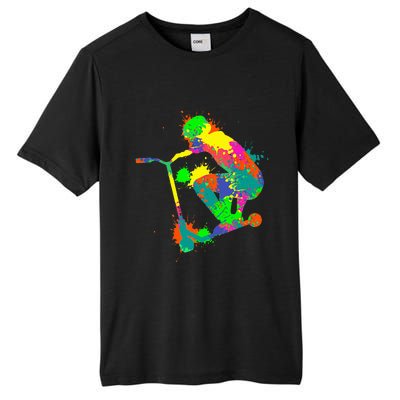 Stunt Scooter Rider Tall Fusion ChromaSoft Performance T-Shirt