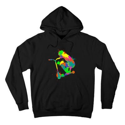 Stunt Scooter Rider Tall Hoodie