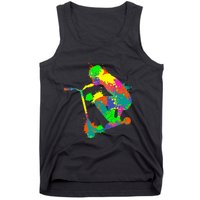 Stunt Scooter Rider Tank Top