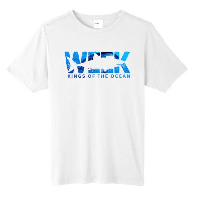 Shark Summer Retro Vintage Kings Of The Ocean Week 2024 Tall Fusion ChromaSoft Performance T-Shirt