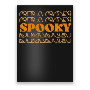 Spooky Season Retro Halloween Poster