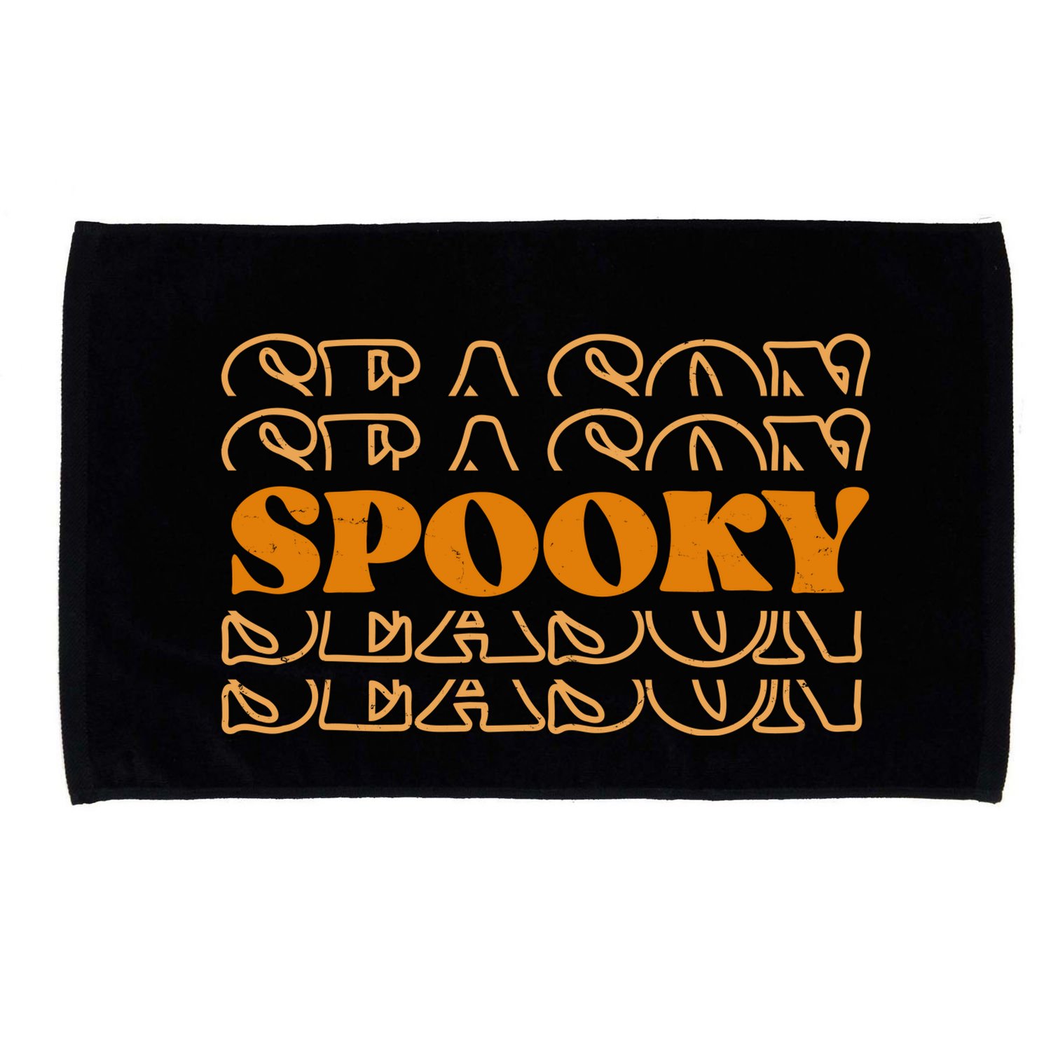 Spooky Season Retro Halloween Microfiber Hand Towel