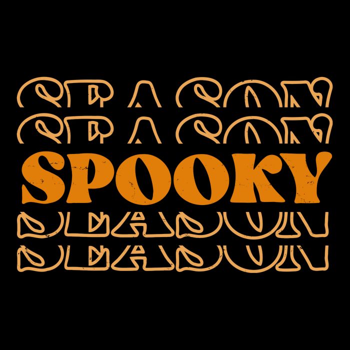 Spooky Season Retro Halloween Zip Tote Bag