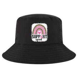 Support Squad Rainbow Pink Warrior Breast Cancer Awareness Cool Comfort Performance Bucket Hat