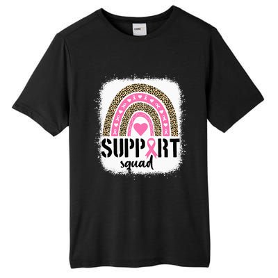 Support Squad Rainbow Pink Warrior Breast Cancer Awareness Tall Fusion ChromaSoft Performance T-Shirt