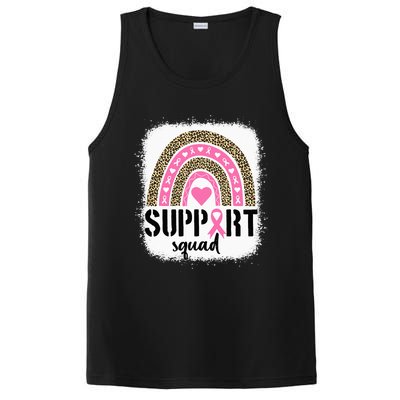 Support Squad Rainbow Pink Warrior Breast Cancer Awareness PosiCharge Competitor Tank