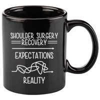 Shoulder Surgery Recovery 11oz C Handle Ceramic Mug