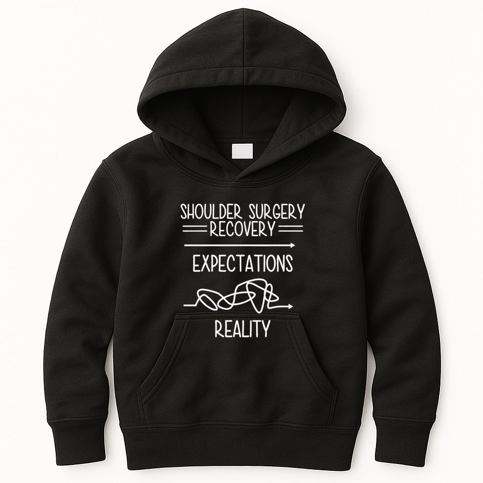 Shoulder Surgery Recovery Kids Hoodie
