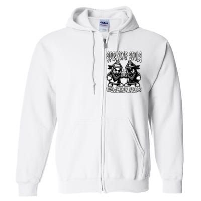 Spraying Souls Reaching Goals – Graffitistyle Art For The Bold And Driven Full Zip Hoodie