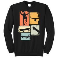 Skater Skateboarder Retro Skateboard Sweatshirt