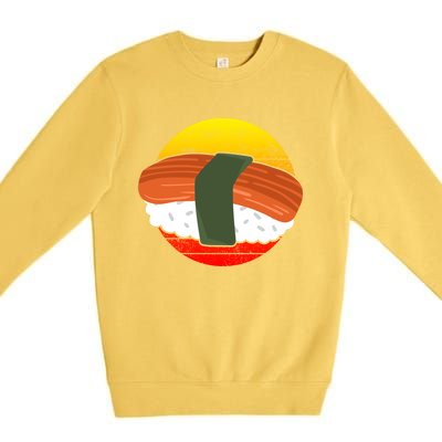 Sushi Sushi Restaurant Sushi Lover Cool Gift Premium Crewneck Sweatshirt