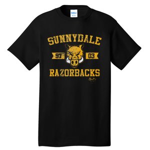 Slayer Sunnydale Razorbacks Collegiate Tall T-Shirt